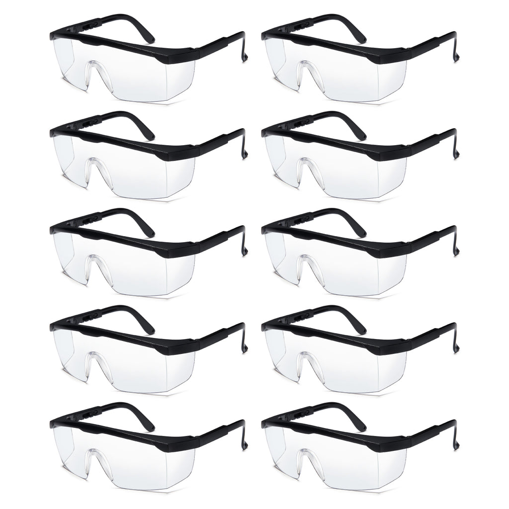 Protective Anti-Fog Adjustable Safety Glasses