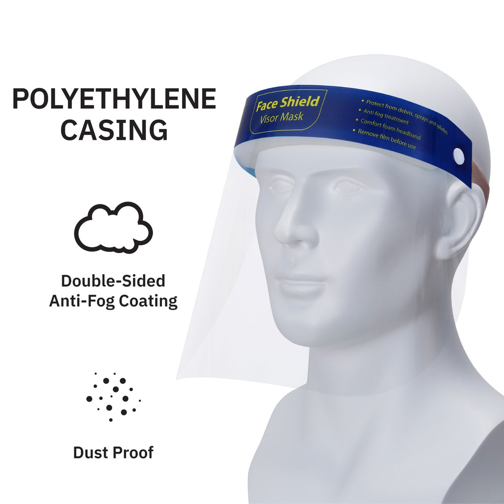 Gamma Ray Protective Face Shield Safety Visor